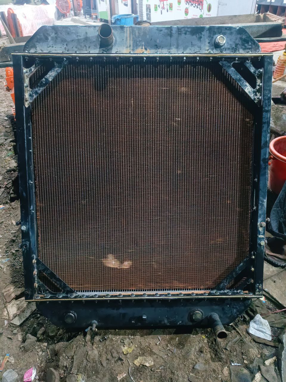Radiator Service in Action
